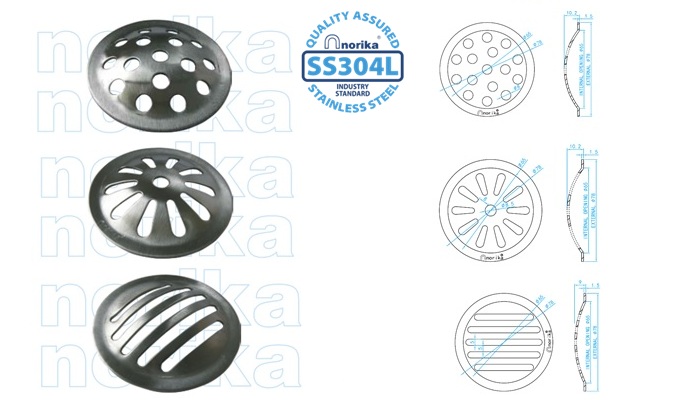 不锈钢圆顶雨水地漏